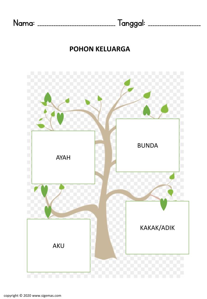 Mengenal Pohon Keluarga untuk PAUD -Kurikulum Merdeka